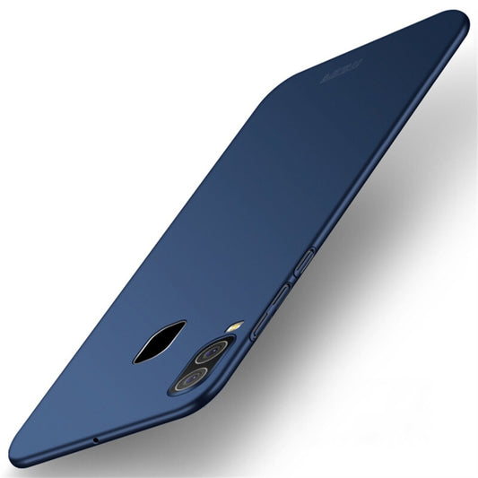 MOFI Frosted PC Ultra-thin Hard Case for Galaxy A20 / A30 (Blue) - Galaxy Phone Cases by MOFI | Online Shopping UK | buy2fix