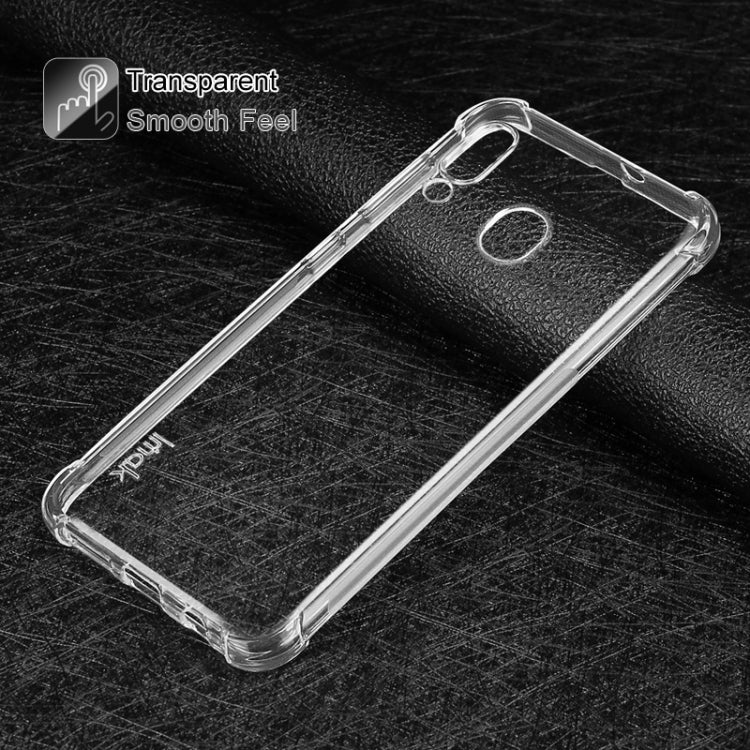 IMAK All-inclusive Shockproof Airbag TPU Case for Galaxy A20 / Galaxy A30, with Screen Protector(Transparent) - Galaxy Phone Cases by imak | Online Shopping UK | buy2fix