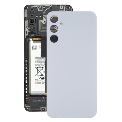 For Samsung Galaxy A34 SM-A346B Original Battery Back Cover(Silver) - Back Cover by buy2fix | Online Shopping UK | buy2fix