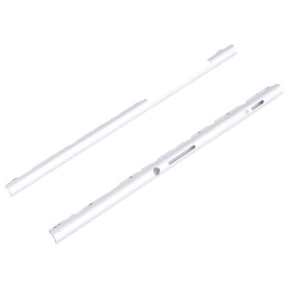 1 Pair Side Part Sidebar For Sony Xperia C5 Ultra (Silver) - Frame Bezel Plate by buy2fix | Online Shopping UK | buy2fix