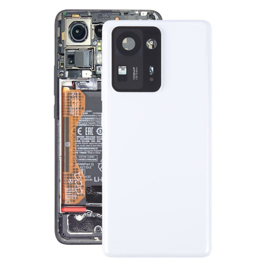 For Xiaomi Mi Mix 4 Original Battery Back Cover(White) - Back Cover by buy2fix | Online Shopping UK | buy2fix