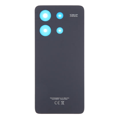 For Xiaomi Redmi Note 13 4G Original Battery Back Cover(Black) - Back Cover by buy2fix | Online Shopping UK | buy2fix