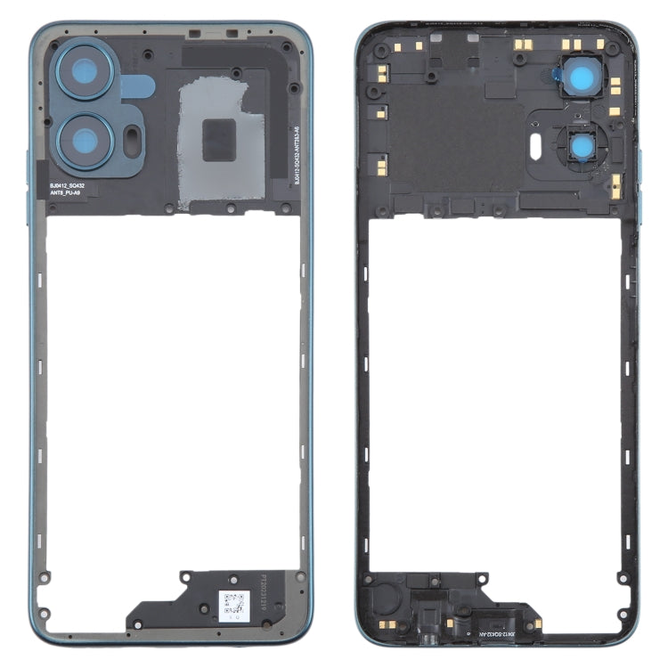 For Motorola Moto G34 Original Middle Frame Bezel Plate (Green) - Frame Bezel Plate by buy2fix | Online Shopping UK | buy2fix