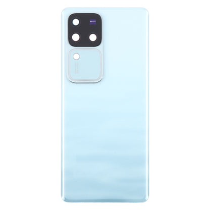 For vivo V30 Pro Battery Back Cover with Camera Lens Cover(Blue) - Back Cover by buy2fix | Online Shopping UK | buy2fix