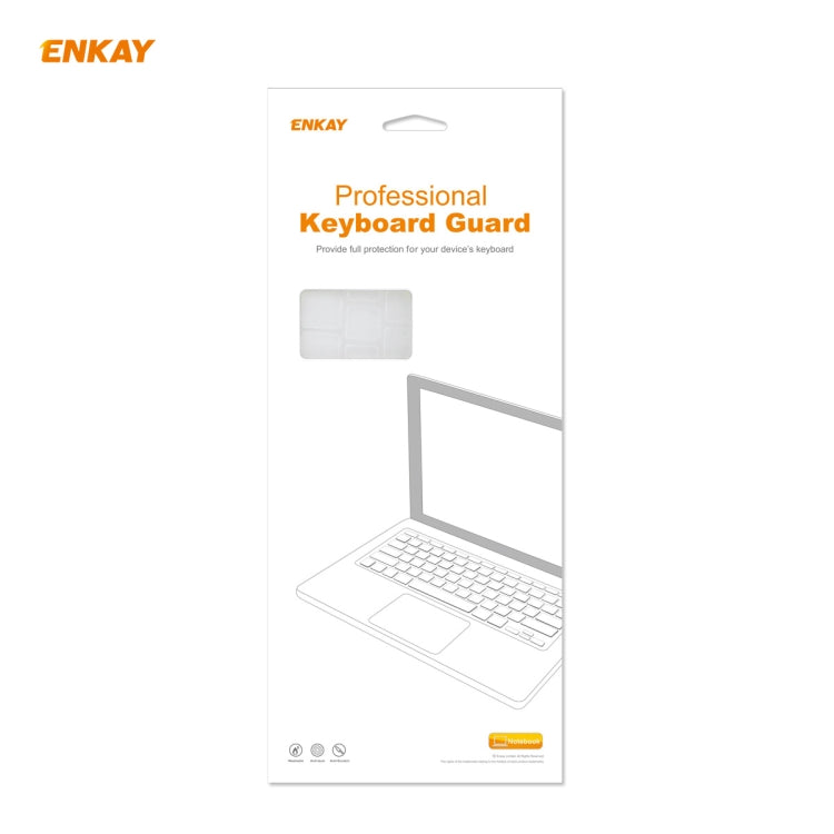ENKAY Hat-Prince 3 in 1 For MacBook Pro 13 inch A2289 / A2251 (2020) Crystal Hard Shell Protective Case + Europe Version Ultra-thin TPU Keyboard Protector Cover + Anti-dust Plugs Set(Green) - MacBook Pro Cases by ENKAY | Online Shopping UK | buy2fix
