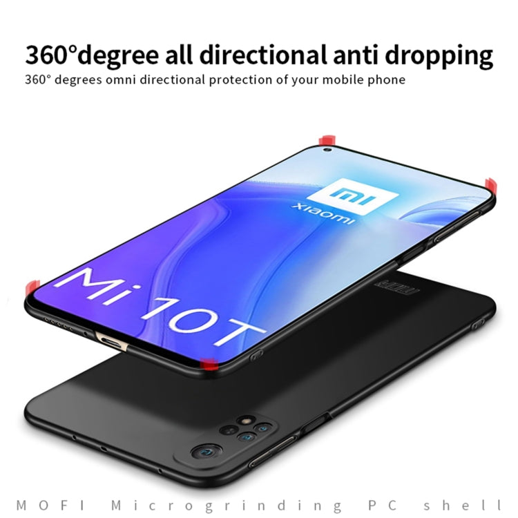 For Xiaomi Mi 10T / 10T Pro / K30S MOFI Frosted PC Ultra-thin Hard C(Black) - Xiaomi Cases by MOFI | Online Shopping UK | buy2fix