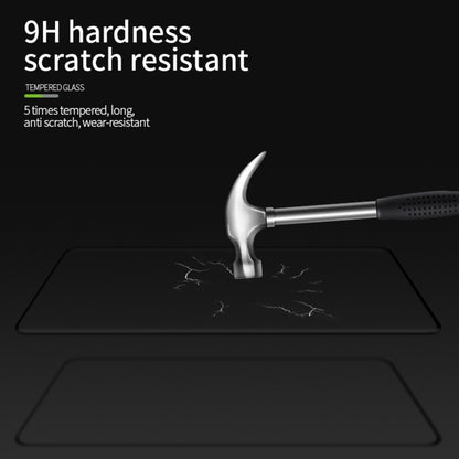 For Honor V40 PINWUYO 9H 3D Hot Bending Tempered Glass Film(Black) - Honor Tempered Glass by PINWUYO | Online Shopping UK | buy2fix