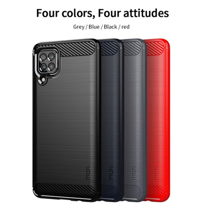 For Samsung Galaxy F62 / M62 MOFI Gentleness Series Brushed Texture Carbon Fiber Soft TPU Case(Black) - Galaxy Phone Cases by MOFI | Online Shopping UK | buy2fix