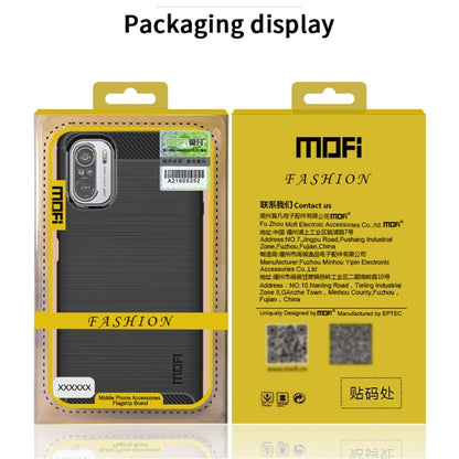 For Xiaomi Mi 10T Lite /Mi 10i 5G / Note 9 Pro 5G MOFI Gentleness Series Brushed Texture Carbon Fiber Soft TPU Case(Grey) - Xiaomi Cases by MOFI | Online Shopping UK | buy2fix