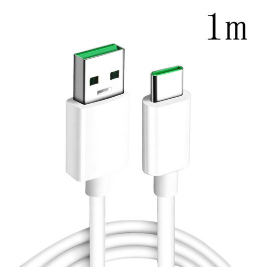 XJ-63 5A USB to Type-C Super Flash Charging Data Cable for OPPO, Cable Length:1m - USB-C & Type-C Cable by buy2fix | Online Shopping UK | buy2fix