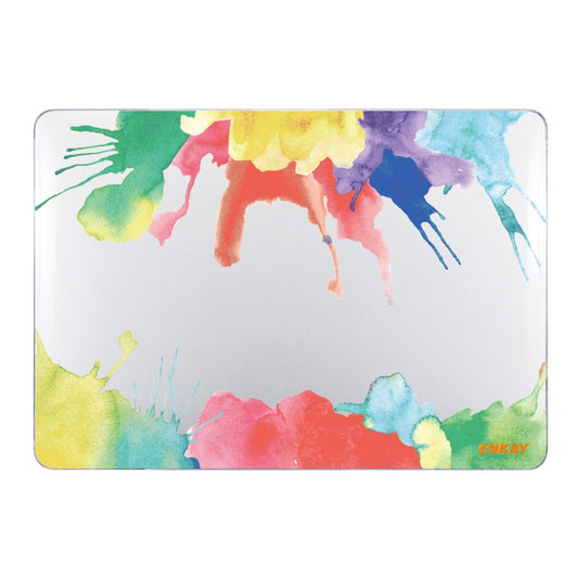 ENKAY Hat-Prince Forest Series Pattern Laotop Protective Crystal Case for MacBook Pro 13.3 inch A2251 / A2289 / A2338 2020(Watercolor Pattern) - MacBook Pro Cases by ENKAY | Online Shopping UK | buy2fix