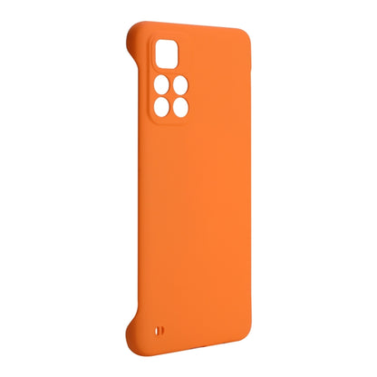 For Xiaomi Redmi Note 11 Pro / Pro+ 5G ENKAY Matte Frameless Hard PC Case(Orange) - Xiaomi Cases by ENKAY | Online Shopping UK | buy2fix