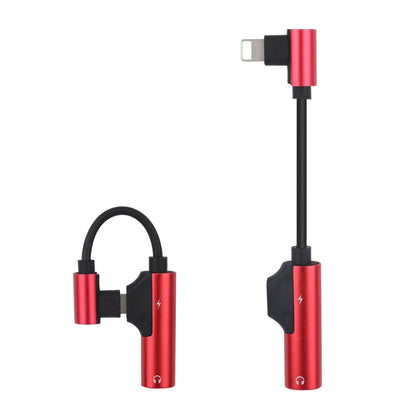 ENKAY ENK-AT109 Male 8 Pin to Dual Female 8 Pin Adapter Data Transfer Cable(Red) - Converter & Adapter by ENKAY | Online Shopping UK | buy2fix