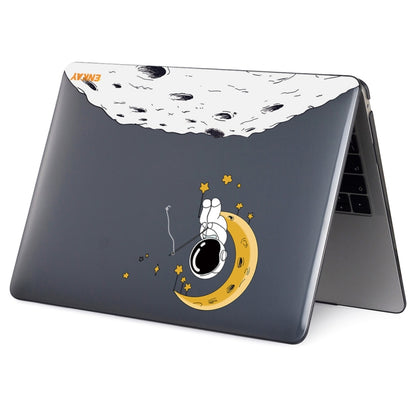 For MacBook Pro 16.2 A2485/A2880 2023 ENKAY Hat-Prince 3 in 1 Spaceman Pattern Laotop Protective Crystal Case with TPU Keyboard Film / Anti-dust Plugs, Version:EU(Spaceman No.3) - MacBook Pro Cases by ENKAY | Online Shopping UK | buy2fix