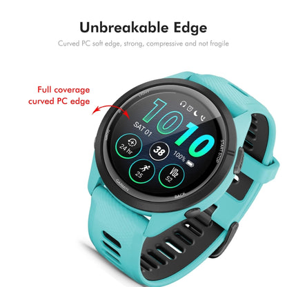 For Garmin Forerunner 245 / 245 Music ENKAY 3D Full Coverage Soft PC Edge + PMMA HD Screen Protector Film - Screen Protector by ENKAY | Online Shopping UK | buy2fix