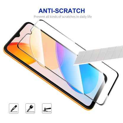 For Honor 70 Lite / X5 / X6 5pcs ENKAY Hat-Prince Full Glue High Aluminum-silicon Tempered Glass Film - Honor Tempered Glass by ENKAY | Online Shopping UK | buy2fix