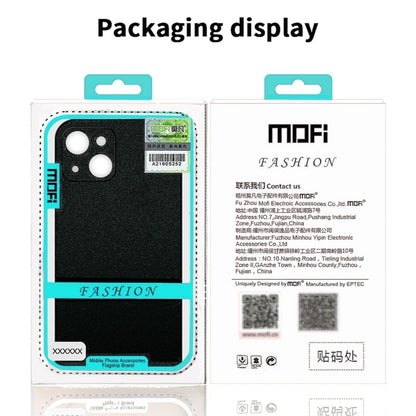 For iPhone 16 MOFI Fandun Series Frosted PC Ultra-thin All-inclusive Phone Case(Black) - iPhone 16 Cases by MOFI | Online Shopping UK | buy2fix