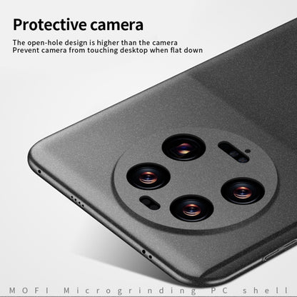 For Xiaomi 13 Ultra MOFI Fandun Series Frosted PC Ultra-thin All-inclusive Phone Case(Black) - Xiaomi Cases by MOFI | Online Shopping UK | buy2fix