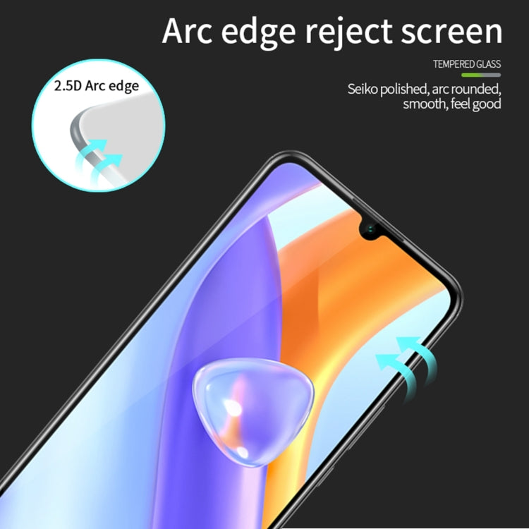 For Xiaomi Redmi 13C 4G / 5G PINWUYO 9H 2.5D Full Screen Tempered Glass Film(Black) -  by PINWUYO | Online Shopping UK | buy2fix