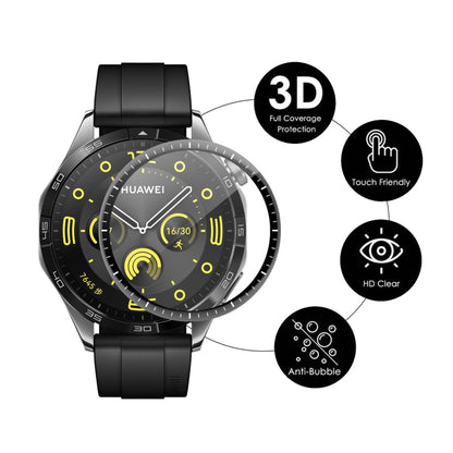 For Huawei Watch GT 5 46mm 10pcs ENKAY 3D Full Coverage Soft PC Edge PMMA HD Screen Film - Screen Protector by ENKAY | Online Shopping UK | buy2fix