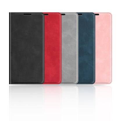 For Xiaomi Redmi Note 13 Pro+ Retro-skin Magnetic Suction Leather Phone Case(Red) - Note 13 Pro+ Cases by buy2fix | Online Shopping UK | buy2fix