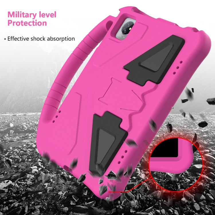 For Blackview Tab 70 WiFi 2023 EVA Shockproof Tablet Case with Holder(Rose Red) - Others by buy2fix | Online Shopping UK | buy2fix