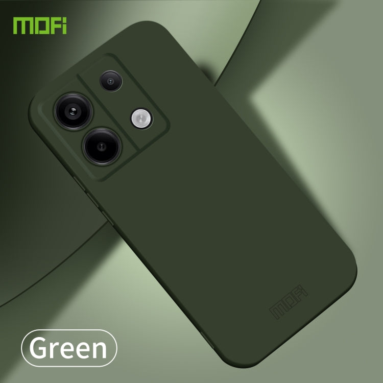 For Xiaomi Redmi Note 13 Pro MOFI Qin Series Skin Feel All-inclusive PC Phone Case(Green) - Note 13 Pro Cases by MOFI | Online Shopping UK | buy2fix