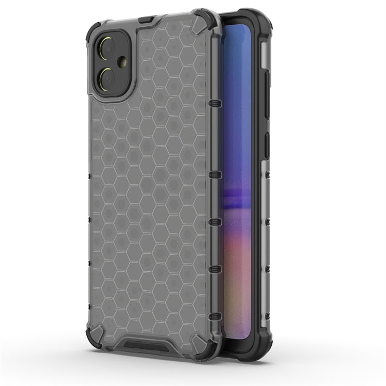 For Samsung Galaxy A05 Shockproof Honeycomb Phone Case(Black) - Galaxy Phone Cases by buy2fix | Online Shopping UK | buy2fix