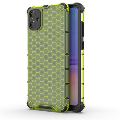 For Samsung Galaxy A05 Shockproof Honeycomb Phone Case(Green) - Galaxy Phone Cases by buy2fix | Online Shopping UK | buy2fix