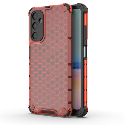 For Samsung Galaxy A05s Shockproof Honeycomb Phone Case(Red) - Galaxy Phone Cases by buy2fix | Online Shopping UK | buy2fix