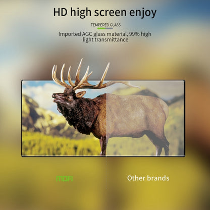 For Samsung Galaxy S24 Ultra 5G MOFI 9H 3D Hot Bending Tempered Glass Film(Black) - Galaxy S24 Ultra 5G Tempered Glass by MOFI | Online Shopping UK | buy2fix