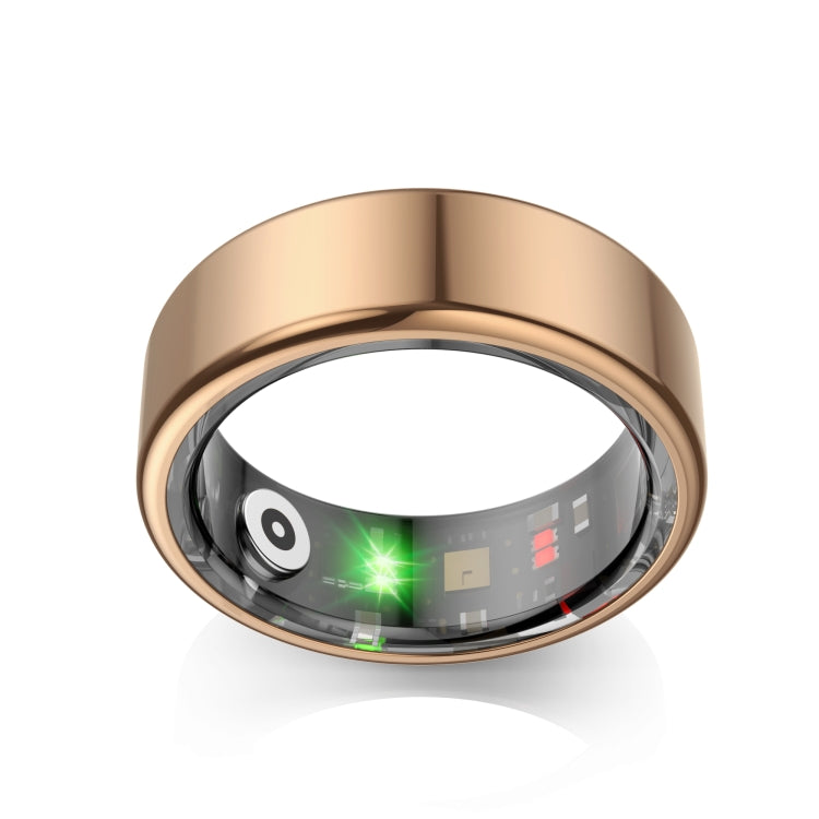 R02 SIZE 8 Smart Ring, Support Heart Rate / Blood Oxygen / Sleep Monitoring / Multiple Sports Modes(Gold) - Smart Rings / Smart Telephones by buy2fix | Online Shopping UK | buy2fix