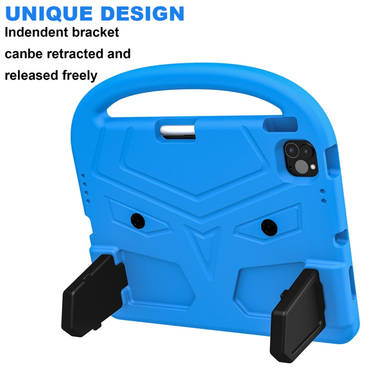 For iPad Pro 11 2024 Sparrow Style Shockproof Kickstand EVA Tablet Case(Blue) - iPad Pro 11 2024 Cases by buy2fix | Online Shopping UK | buy2fix