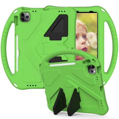 For iPad Pro 11 2024 EVA Shockproof Tablet Case with Holder(Green) - iPad Pro 11 2024 Cases by buy2fix | Online Shopping UK | buy2fix