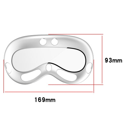 For Apple Vision Pro PC+ Toughened Film Protective Cover VR Glasses Accessories(Transparent) - VR Accessories by buy2fix | Online Shopping UK | buy2fix