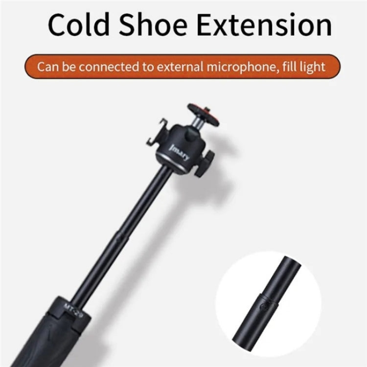 JMARY MT-29 Mini Extendable Live Streaming Desktop Tripod Selfie Stick Camera Phone Holder - Tripods by Jmary | Online Shopping UK | buy2fix