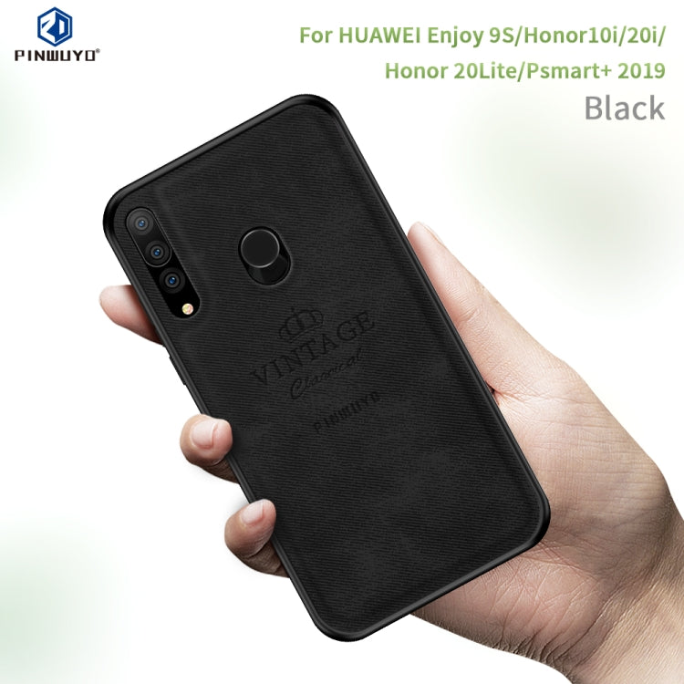 PINWUYO Shockproof Waterproof Full Coverage PC + TPU + Skin Protective Case for Huawei Enjoy 9S / Honor10i / Honor 20i / Honor20 Lite / P Smart+ 2019/ Maimang 8(Gray) - Honor Cases by PINWUYO | Online Shopping UK | buy2fix