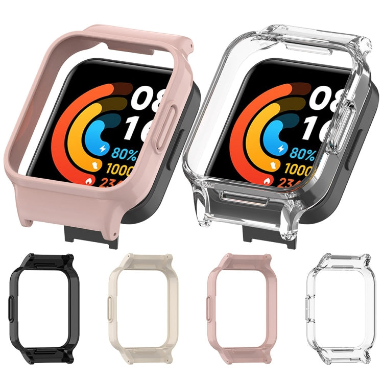 For Redmi Watch 3 Half Pack PC Watch Protective Case(Pink) - Watch Cases by buy2fix | Online Shopping UK | buy2fix