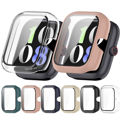 For vivo Watch GT PC + Tempered Glass Film Integrated Watch Protective Case(Black) - Watch Case by buy2fix | Online Shopping UK | buy2fix