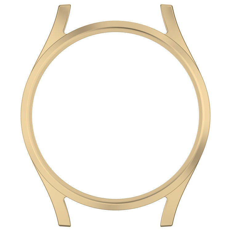 For Sansung Galaxy Watch 7 40mm Half Pack Hollow PC Watch Protective Case(Champaign Gold) - Watch Cases by buy2fix | Online Shopping UK | buy2fix