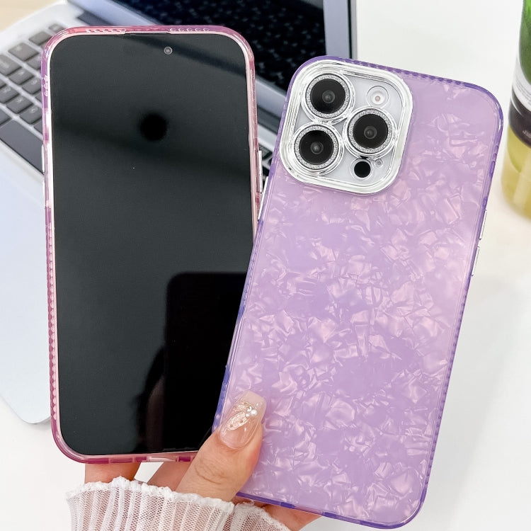 For iPhone 16 Plus Plating Glitter Texture TPU Phone Case with Lens Film(White  Tinfoil Texture) - iPhone 16 Plus Cases by buy2fix | Online Shopping UK | buy2fix