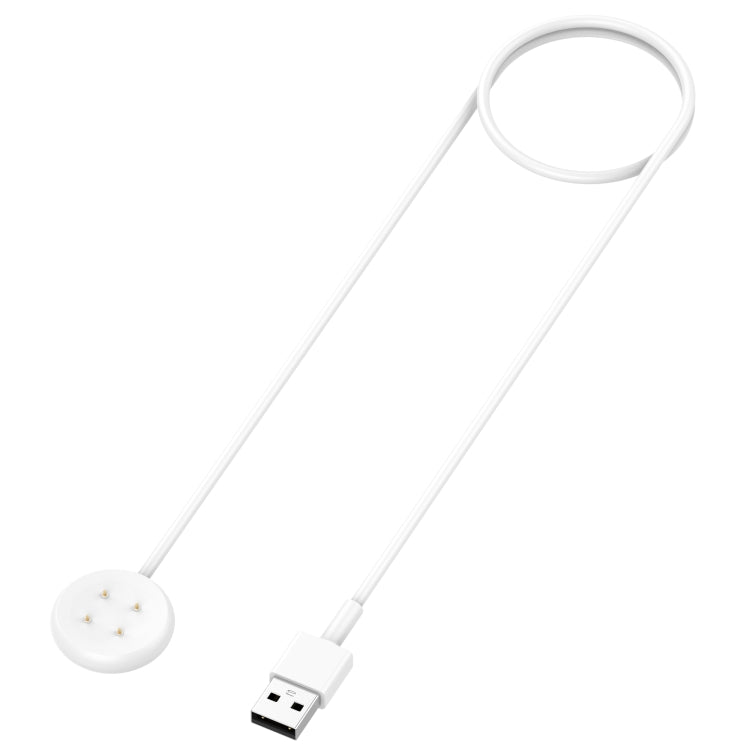 For Google Pixel Watch 3 41 / 45mm USB Interface Smart Watch Charging Cable, Length: 1m(White) - Other by buy2fix | Online Shopping UK | buy2fix