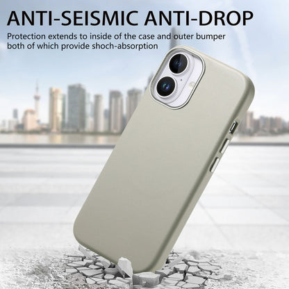 For iPhone 16 Pro Max Electroplated Metal Button Shockproof Phone Case(White) - iPhone 16 Pro Max Cases by buy2fix | Online Shopping UK | buy2fix