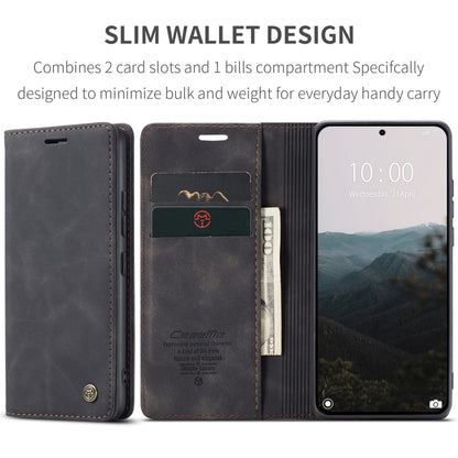 For Xiaomi 14T Pro CaseMe 013 Multifunctional Horizontal Flip Leather Phone Case(Black) - 14T Pro Cases by CaseMe | Online Shopping UK | buy2fix