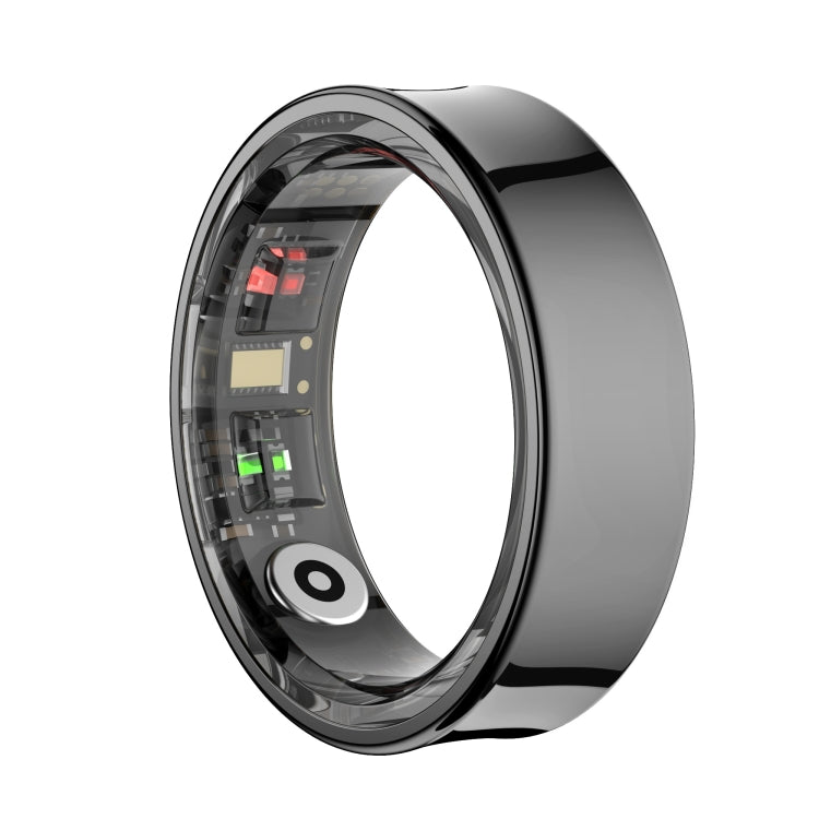 R09 SIZE 8 Smart Ring, Support Heart Rate / Blood Oxygen / Sleep Monitoring / Multiple Sports Modes(Black) - Smart Rings / Smart Telephones by buy2fix | Online Shopping UK | buy2fix