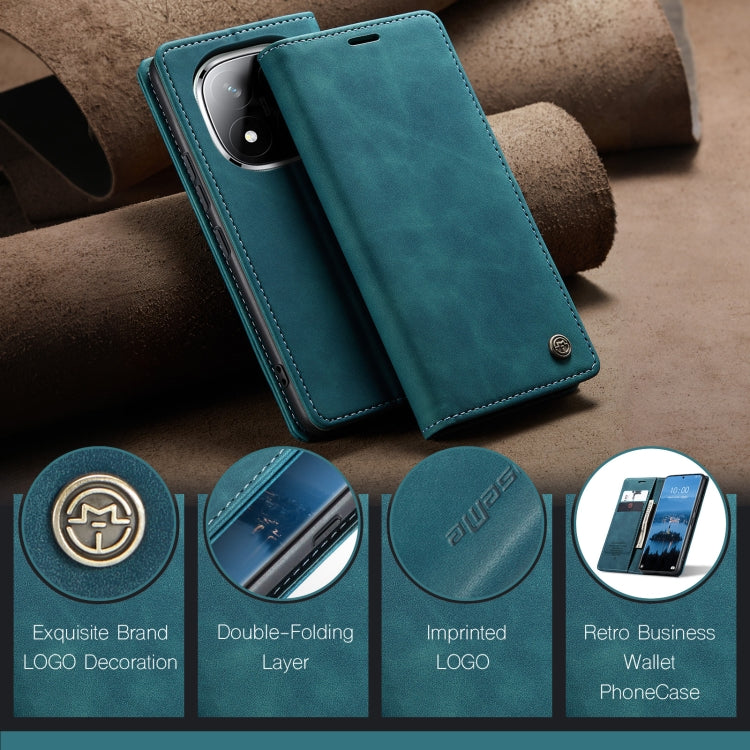 For Redmi Note 14 Pro 5G CaseMe 013 Multifunctional Horizontal Flip Leather Phone Case(Blue) - Note 14 Pro Cases by CaseMe | Online Shopping UK | buy2fix