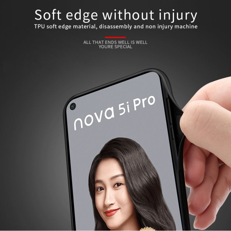 PINWUYO Honors Series Shockproof PC + TPU Protective Case for Huawei Nova 5i Pro / Mate 30 Lite(Black) - Huawei Cases by PINWUYO | Online Shopping UK | buy2fix