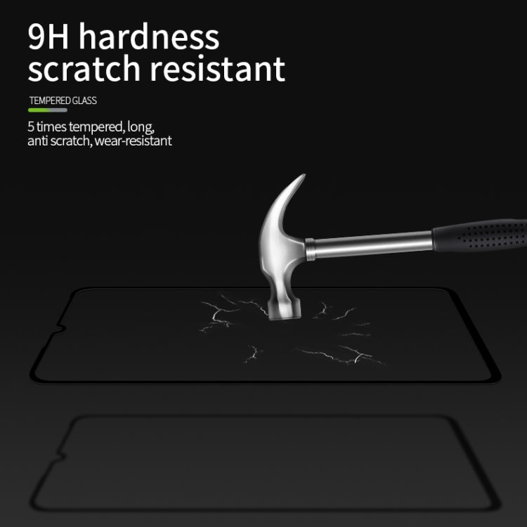 For Xiaomi 9 Lite PINWUYO 9H 2.5D Full Screen Tempered Glass Film(Black) -  by PINWUYO | Online Shopping UK | buy2fix