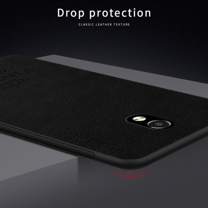 For Xiaomi RedMi 8A PINWUYO Pin Rui Series Classical Leather, PC + TPU + PU Leather Waterproof And Anti-fall All-inclusive Protective Shell(Black) - Xiaomi Cases by PINWUYO | Online Shopping UK | buy2fix