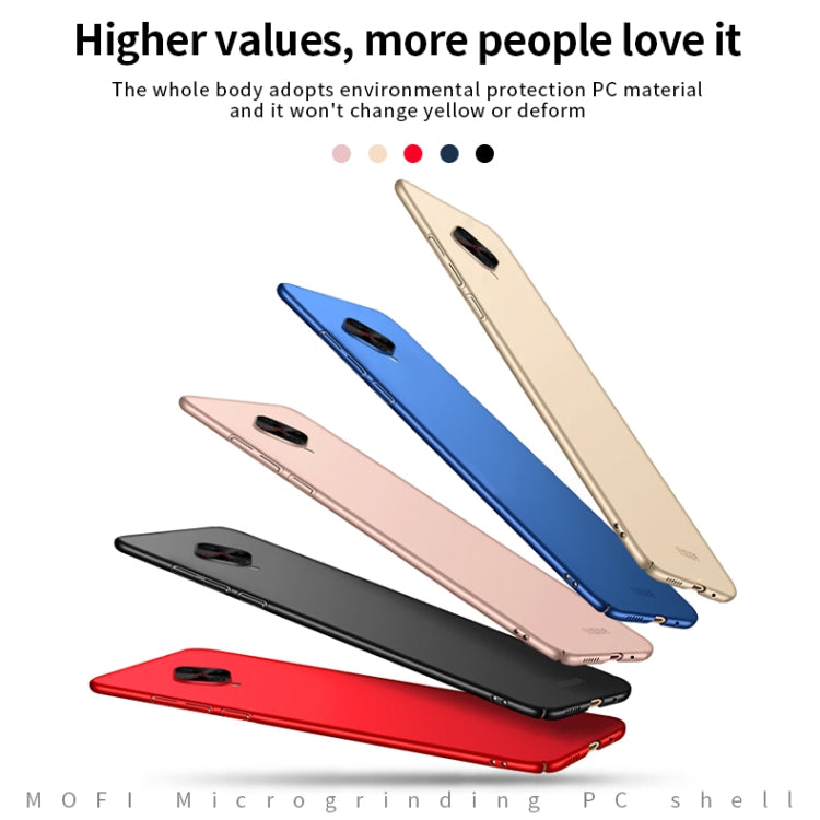 For vivo V17 / Y9s MOFI Frosted PC Ultra-thin Hard Case(Blue) - Galaxy Phone Cases by MOFI | Online Shopping UK | buy2fix